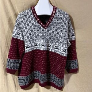 Fashion Bug Size 22/24 Vintage Long Sleeve Sweater